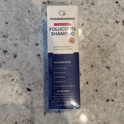PHARMBANNER Folliculitis Seborrheic Dermatitis Shampoo Anti Dandruff/Antifungal - Image 1 of 4