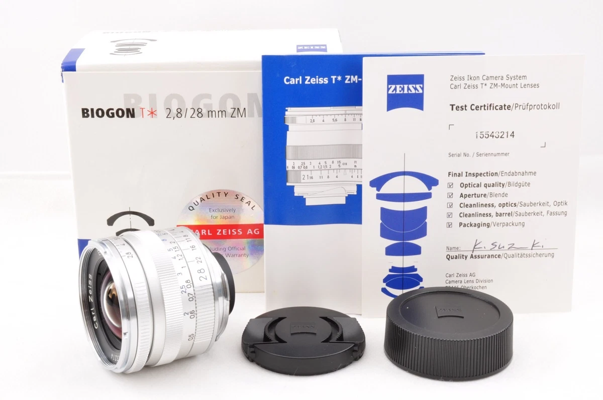 ZEISS Biogon T* 28mm Focal Camera Lenses for sale | eBay
