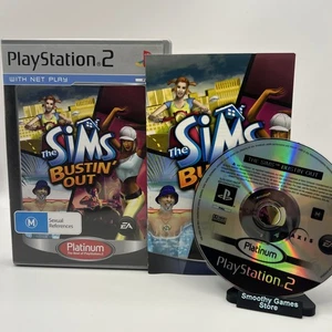 The Sims Bustin' Out PS2 (Platinum) PAL *Complete* + FREE POST - Picture 1 of 7