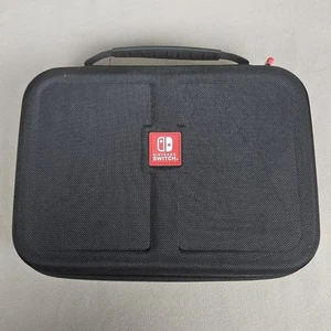 Estuche grande de viaje, transporte o almacenamiento para sistema Nintendo Switch Deluxe / negro - Imagen 1 de 6
