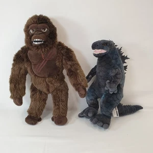 Godzilla vs Kong Plush Soft Toy Set Of 2 Monsterverse 2021 - Picture 1 of 16