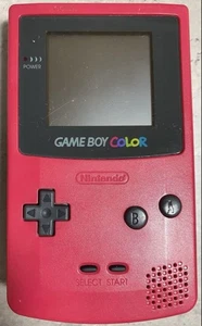 Console portatile Game Boy Color Red CGB-001, testata e pulita, perfettamente funzionante - Foto 1 di 7