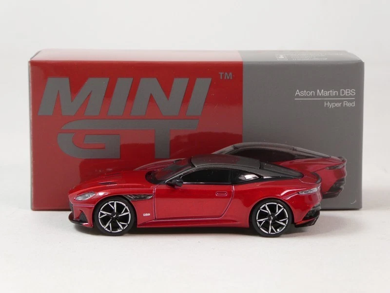 TSM MINI GT Aston Martin DBS Hyper red 2023 1/64 MGT01065-L - Immagine 1 di 3