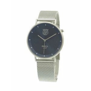 Herrenuhr Seva Import FCB 7004120 Grau Silberfarben - Picture 1 of 3