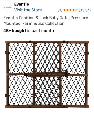 3 portões de bebê (na caixa ***NOVO**) - Imagem 1 de 4