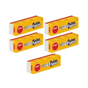 NGK set of 5 Spark Plugs BP6ET fits Audi 200 44, 44Q 2.2 Turbo - Picture 1 of 2