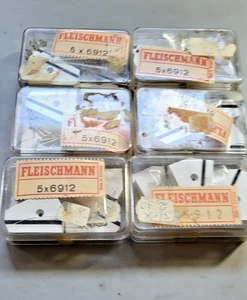 Fleischmann 6 x 6912 (Inhalt 5 Stück) Weichen Symbol, unbenutzt in alter OVP - Bild 1 von 4