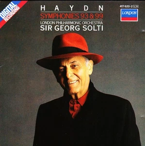 Haydn Symphony 93 & 99 CD Germany Import - Sir Georg Solti, LPO (1987) - Picture 1 of 3
