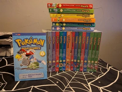 Pokemon Adventures Manga Box Set 1-22 by Hidenori Kusaha - Image 1 of 2