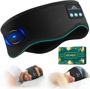 Cuffie per Dormire Gadget Tecnologici Regali: Cuffie Antirumore per Dormire Fasc - Foto 1 di 12