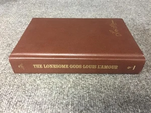 Louis L'Amour Leatherette Book - The Lonesome Gods - Picture 1 of 4