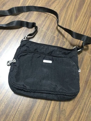 Baggallini Joey Bolso de Viaje Bandolera Bolso de Hombro Cartera Negro Med Eslinga RFID Foto 1 de 4