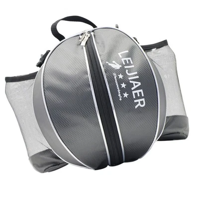 Functional Basketball Bag with Mesh Pockets and Comfortable Shoulder Strap - Image 1 of 4