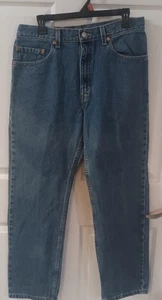 Herren Levi's 505er normale Passform gerades Bein Größe 34x30 - Bild 1 von 4