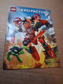 Lego Hero Factory 44018 Furno Jet Machine  Instruction Manual No Bricks Wear