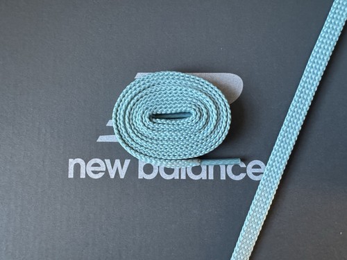 New Balance Lacci Piatti Tessuto in Acqua Lunghezza 120cm Larghezza 8mm 1 Coppia