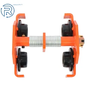 Push Beam Trolley Manual Trolley 2 Ton/4400 lbs Heavy Duty 65-190mm Adjustable - Picture 1 of 12