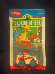 1987 Playskool Sesame Street " Ernie's Sports Car" Die Cast Car - Picture 1 of 10