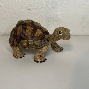 1997 Safari Ltd. Tortoise Figurine Toy Realistic - 4 1/2 inches long - Picture 1 of 5