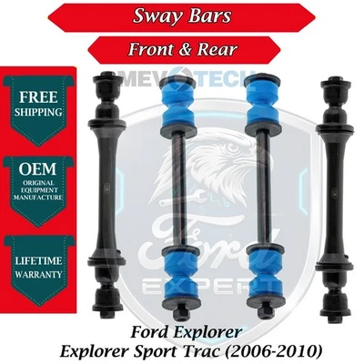NEW OE Front & Rear Sway Bars For 2006-2010 Ford Explorer/Sport Trac 9Yr Warran. - Image 1 of 4