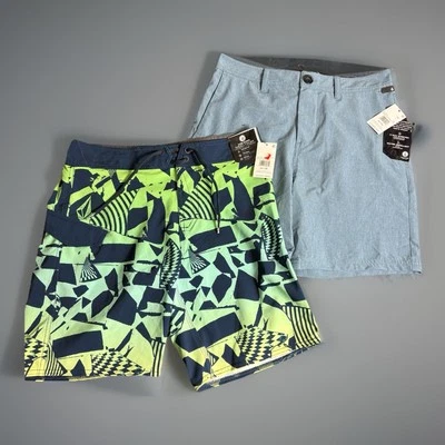 NWT VOLCOM Boys Kids Size 29 (18) Swimsuit Lot of 2 Swim Trunks/Board Shorts - Image 1 of 4