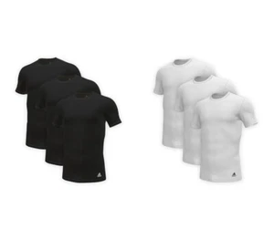 ADIDAS ACTIVE CORE ALGODÓN CUELLO REDONDO CAMISETA PACK 3 Hombre Camiseta - Imagen 1 de 5