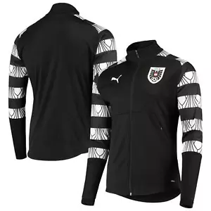 Chaqueta de entrenamiento Puma para hombre de la selección nacional de Austria estadio Drycell negra 2XL - Imagen 1 de 14