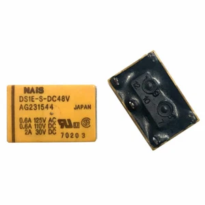 MATSUSHITA NAIS DS1E-S-DC48V Panasonic DS1E-S-DC48V AG231544 2A 5Pins Relay - Picture 1 of 1