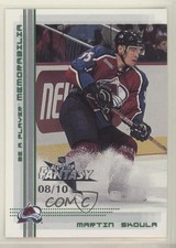 2000 ITG Be A Player Memorabilia Emerald All-Star Fantasy /10 Martin Skoula #29