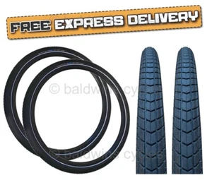 PAIR Schwalbe Big Ben 28 x 2.00 (29er) Smooth Black Mountain Bike Road TYRES - Picture 1 of 10