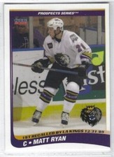 2005-06 Manchester Monarchs (AHL) Series 2 Matt Ryan