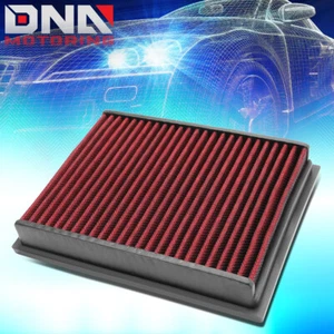 FOR A-CLASS B-CLASS W169 W245 RED REPLACEMENT RACING DROP IN AIR FILTER PANEL - Picture 1 of 6
