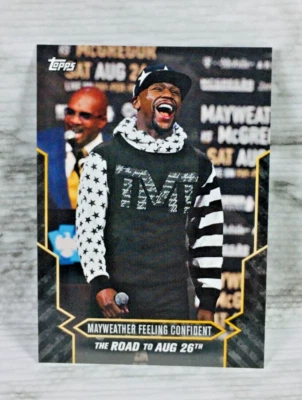 2017 TOPPS ON DEMAND #12 MAYWEATHER vs McGREGOR (FEELING CONFIDENT) BOXING UFC! - Image 1 of 2