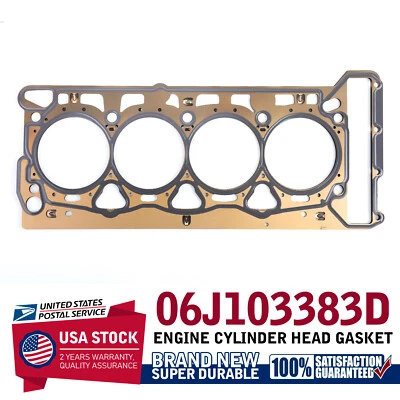 New Engine Cylinder Head Gasket OE# 06J103383D For Seat Leon 2007-2013 1.8 2.0 T - Image 1 of 4