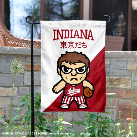 IU Hoosiers Tokyodachi Garden Flag and Yard Banner Cover