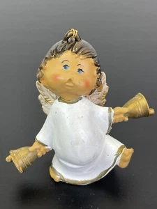 Adorno de ángel con campanas colgante descalzo adorno de Navidad - Imagen 1 de 12