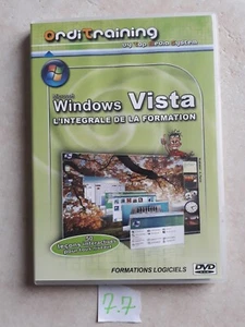 CD Rom PC FORMATION - windows vista Microsoft OrdiTraining top media system - Photo 1/3