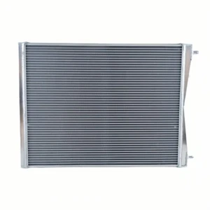 Universal Air-Water Heat Exchanger, Dual Pass, 24.60" x 19.66" x 1.88" - Picture 1 of 6