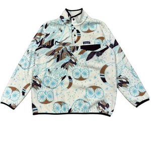 Patagonia Lightweight Synchilla Snap T Harvest Moon Owl Pullover Damen L  - Bild 1 von 9