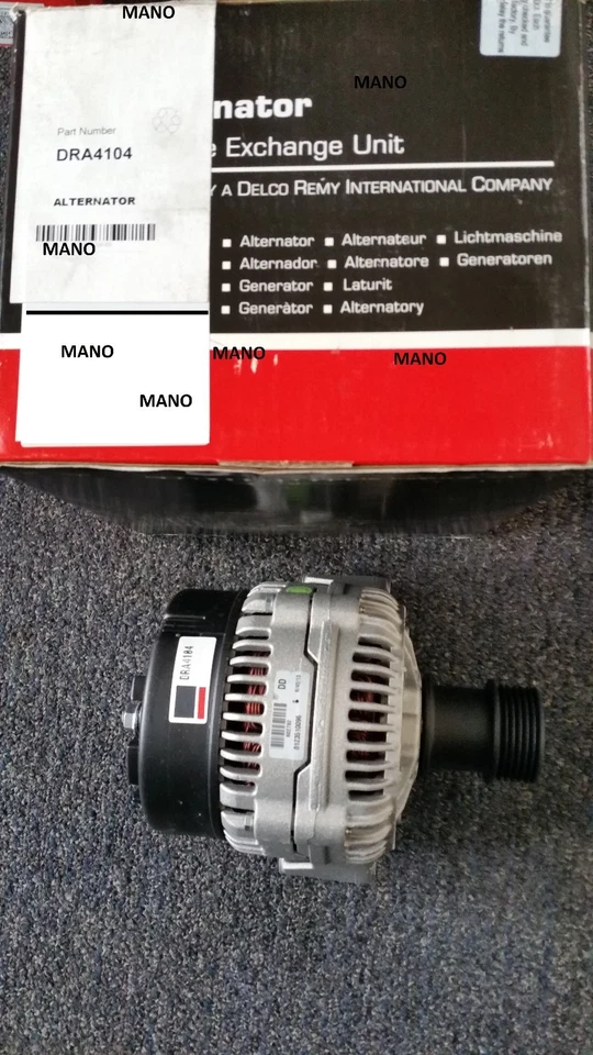 ALTERNATOR FOR  SAAB 9-3  SAAB 9-5 2.0 2.3 T  DRA4104 0986046020 8EL737804001 - Image 1 of 1