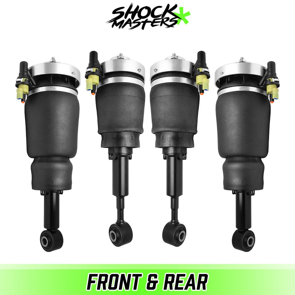 Front Rear Air Strut Assemblies w/ Solenoid Valves for 03-06 Lincoln Navigator Foto 1 de 1