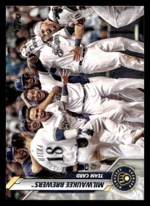 2020  Topps #27 Milwaukee Brewers TC Milwaukee Brewers Baseball card