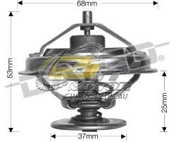 Termostato DAYCO (sello incluido) para BMW 2800 1/1969-12/1969 2,8 L Carb E3 M30B28 Foto 1 de 1
