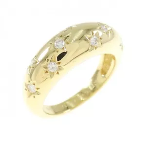 Adorable anillo Van Cleef & Arpels oro amarillo 18K diamante Starburst - Imagen 1 de 5