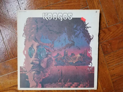 Orig 1972 Promo LP w/insert, John Kongos, "Kongos" (Tokoloshe Man), great $15 - Image 1 of 4