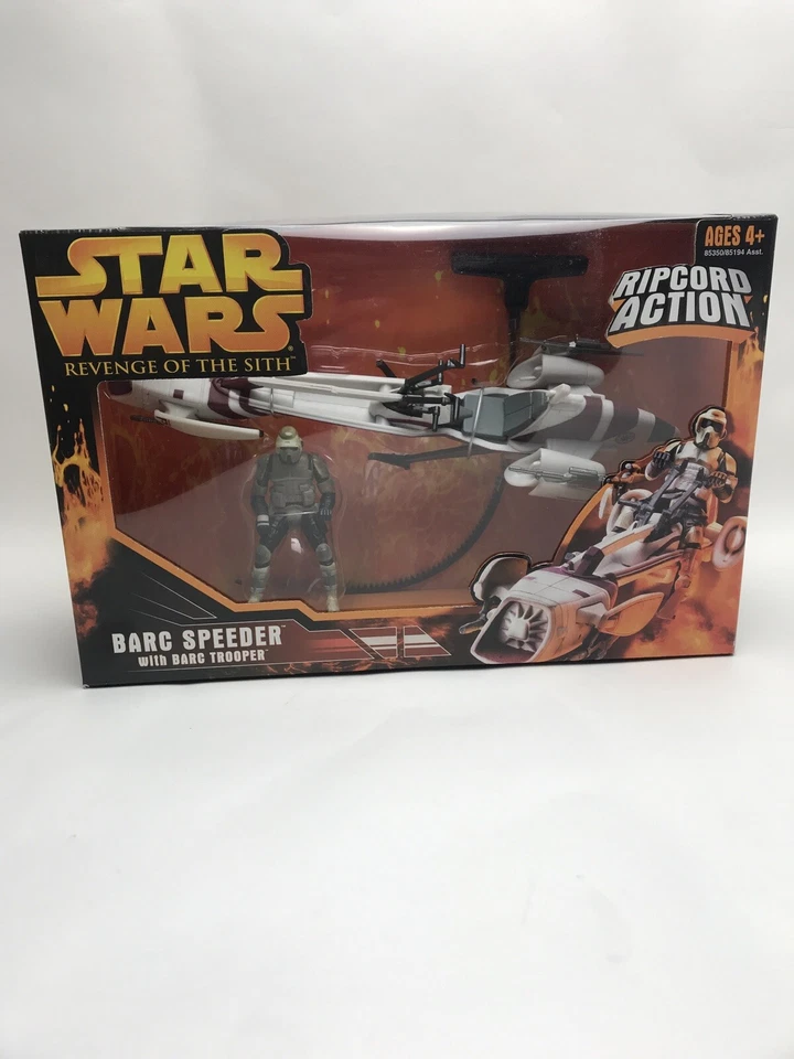 Hasbro Star Wars Revenge of The Sith 2005 BARC Speeder With Trooper