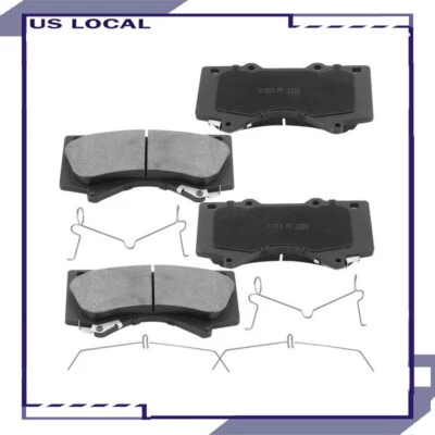 Pastillas de freno delanteras de cerámica para Lexus LX570 Toyota Land Cruiser Tundra 4 piezas L18NJ Foto 1 de 4