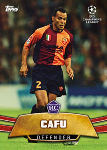 Topps The Lost Rookie Card #21 Cafu - AS Roma