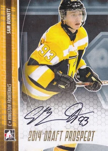 14-15 ITG Draft Sam Bennett /20 Auto Gold 2014 Prospect Florida Panthers - Picture 1 of 1