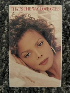 JANET JACKSON - THAT'S THE WAY LOVE GOES (Cassette Single, 1993, Virgin) - Picture 1 of 3